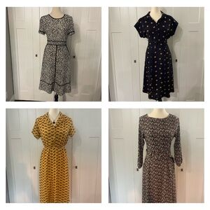 Lot of 4 Monteau Dresses Fits Large